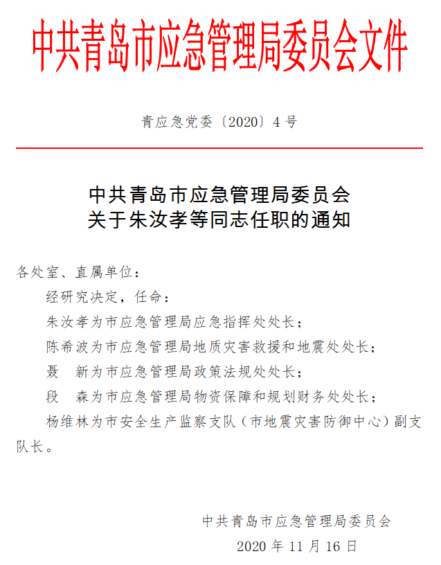 嘉善县应急管理局人事任命，构建高效应急管理体系的核心动作